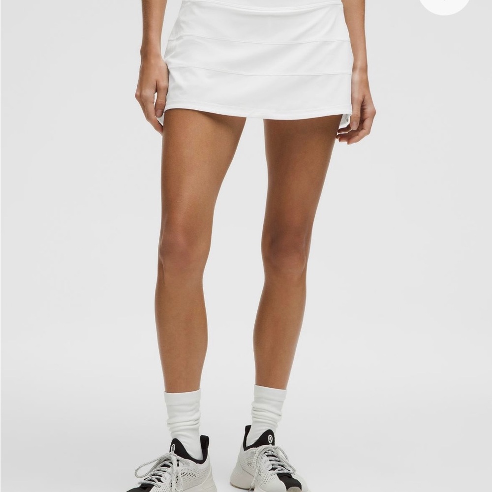 lululemon athletica White Women's Mini Skirt